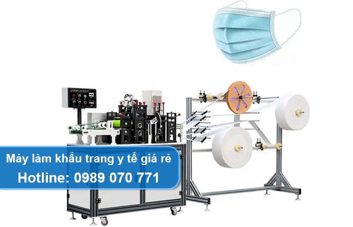 máy làm khẩu trang y tế giá rẻ